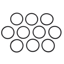 10 PCS Schwarz Gummi Oil Seal O-Ring Dichtung Unterlegscheiben 38x3x32mm