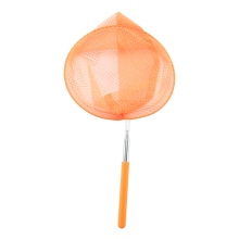 Aussen Schmetterlings Netz Tasche Edelstahl Teleskop Werkzeug Tragbare Orange