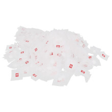 1000 Stücke 5.5 X 7Cm Pyramide Tee Beutel Filter Nylon Einzelne Schnur Aufkleber Transparenter Leerer