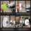 Electric Mini Belt Sander, 7 Adjustable Speed Multifunctional Polishing Grinder 7