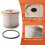 4 StüCke 2010PM 2010TM Filter Elemente FüR 500FG Kraftstoff Motor Wasserabscheider Kit 7