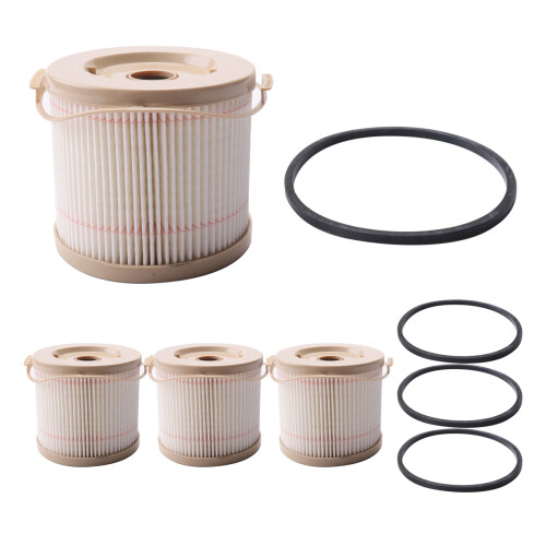 4 StüCke 2010PM 2010TM Filter Elemente FüR 500FG Kraftstoff Motor Wasserabscheider Kit 2