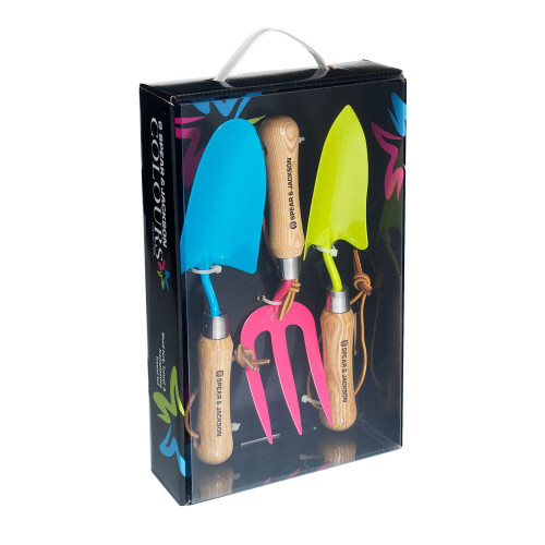 Spear & Jackson Spear & Jackson COLOURS3PS Colours 3 Piece Garden Hand Tool Gift Set 2