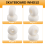 4 Stück Skateboard Elastische Pu 52 Mm X 32 für Deck Board Schlittschuh 6