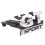 Grill Auto Emblem für Golf MK5 Wagen Chrom ABS Abzeichen 9