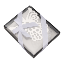 50 StüCk Metall Lesezeichen Favor mit Eleganter Seide Quaste Hochzeit Geschenk Verpacktes Buch Liebhaber Kollektion