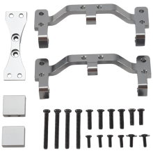 für MN D90 MN-90 MN99S MN99 RC Auto Upgrade Teile Metall Ziehen Stange Basis Sitz & Achse Obere Servo Halterung ZubehöR Montieren