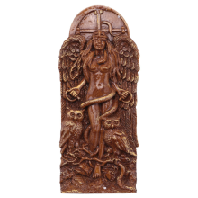 Antike Wicca GöTtin Statue, Altarskulptur, Griechische Statue Mythologie Mutter Erde Figuren für Heidnisches Zuhause