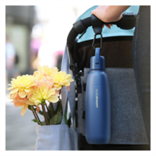 SodaStream SodaStream Fizz & Go Cool Double Insulated Drinks Bottle - Storm Blue 1