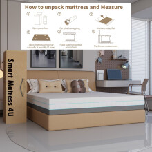 (Double) Hard Foam Mattress Bed in a Box
