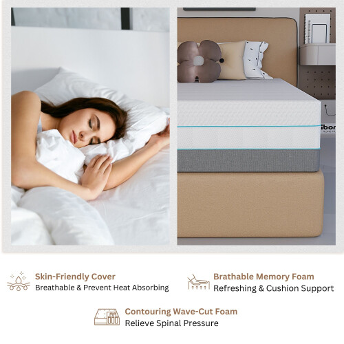 (King-Size) Hard Foam Mattress Bed in a Box 1