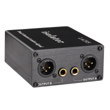 LA2XS Audio-Isolator-RauschunterdrüCkungsfilter Eliminiert Aktuelles Rauschen. Zweikanalige 6,5-XLR-Mixer-Audioisolatoren