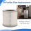 Luftreinigerfilter für Air Purifier 4 Compact Filter Smart PM 2.5 mit Aktivkohlefilter 6