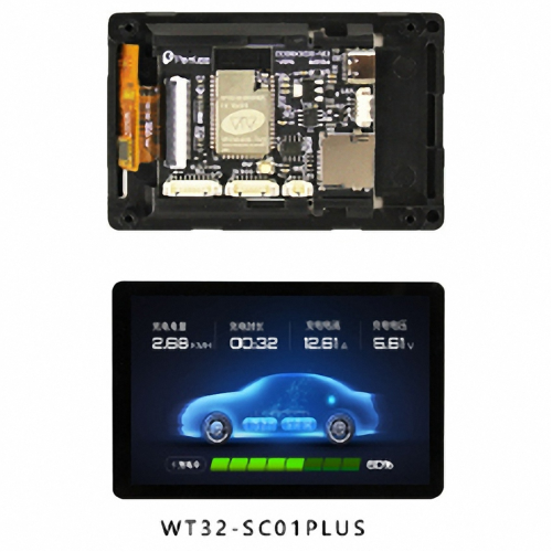 3,5--ESP32-S3-Entwicklungsboard - WT32-SC01 PLUS mit 320 X 480 Kapazitivem Multi-Touch-LCD-Bildschirm, Integriertem Bluetooth 2