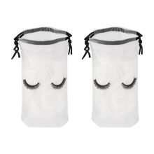 100 StüCk Wimpernbeutel für Kunden Wimpern Goodie Bags Wimpernnachsorgebeutel WimpernverläNgerung Make-Up- Klar