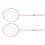 K1134 Badminton Racquet Set Split Iron Alloy 3