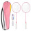 K1134 Badminton Racquet Set Split Iron Alloy 1