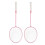 K1134 Badminton Racquet Set Split Iron Alloy 6