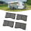 4PCS Disc Brake Pads Highly Suppressed Low Noise 11