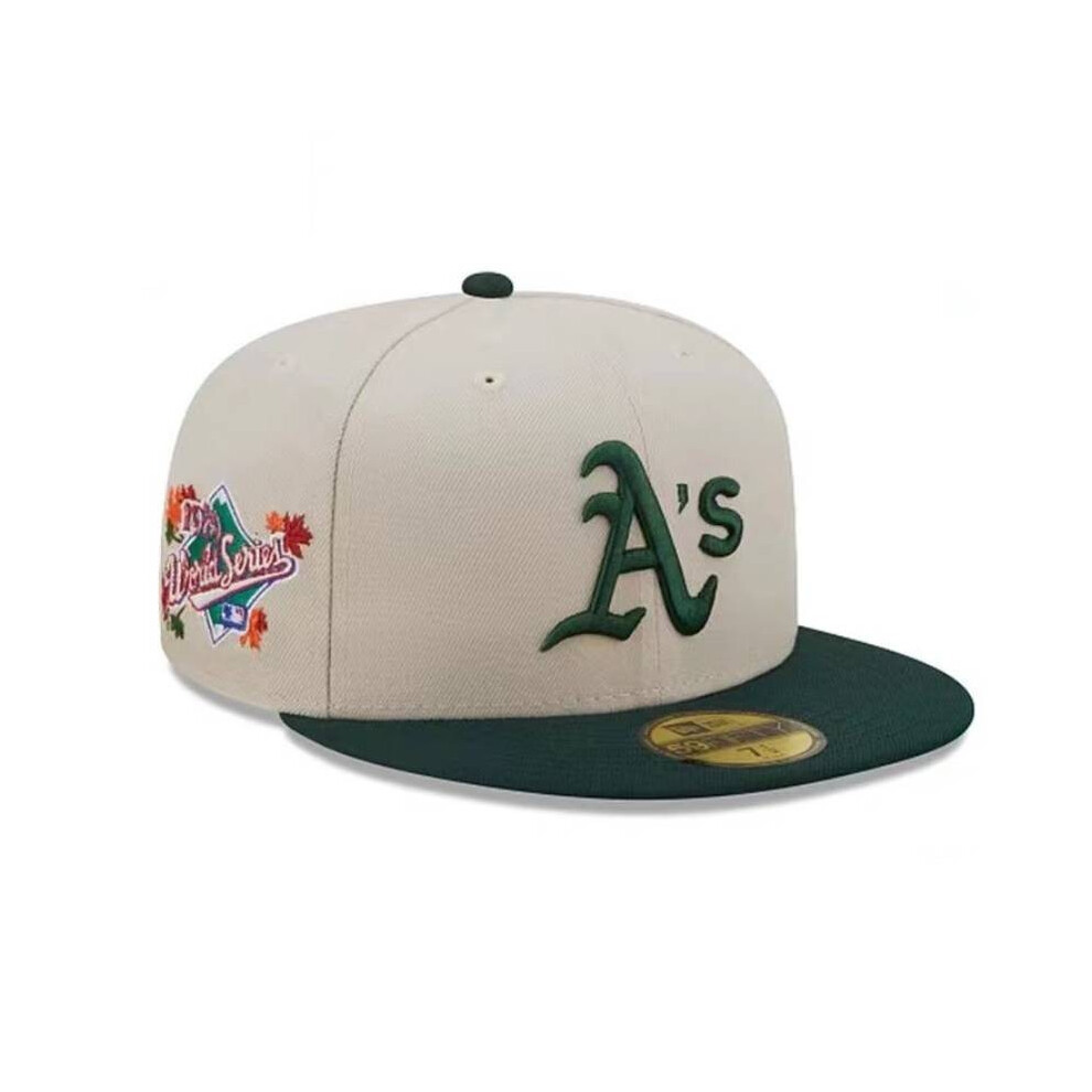 (White, Head Circumference 57.7cm) Sports As Letter Team Baseball Cap Embroidery Peaked Caps Sunproof Breathable