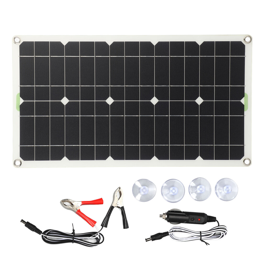 100W Solar Panel Portable Flexible Monocrystalline 9121376967139