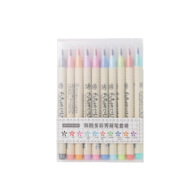 10 Farben Soft Head Farbpinsel-Set Malerei Hand Konto Kunst Aquarell Stift Beauty Pen Soft Pen Set