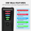 Portable Electromagnetic Field Radiation Detector EMF Meter Black 4