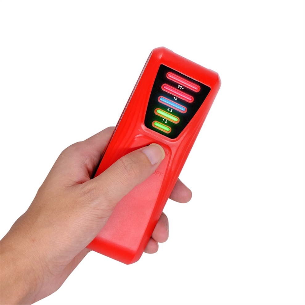 Portable Electromagnetic Field Radiation Detector Emf Meter Red 4853961870023