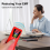 Portable Electromagnetic Field Radiation Detector EMF Meter Red 5