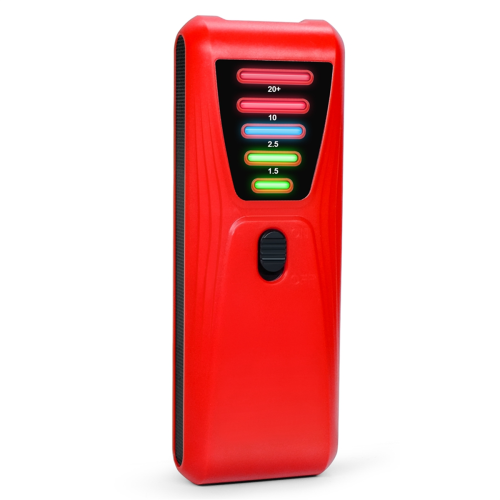 Portable Electromagnetic Field Radiation Detector EMF Meter Red 2