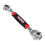 52 in 1 Socket Wrench, Stainless Steel Professional Multi-Functional Rotating Tools, 360 Degree Revolving Spanner 8