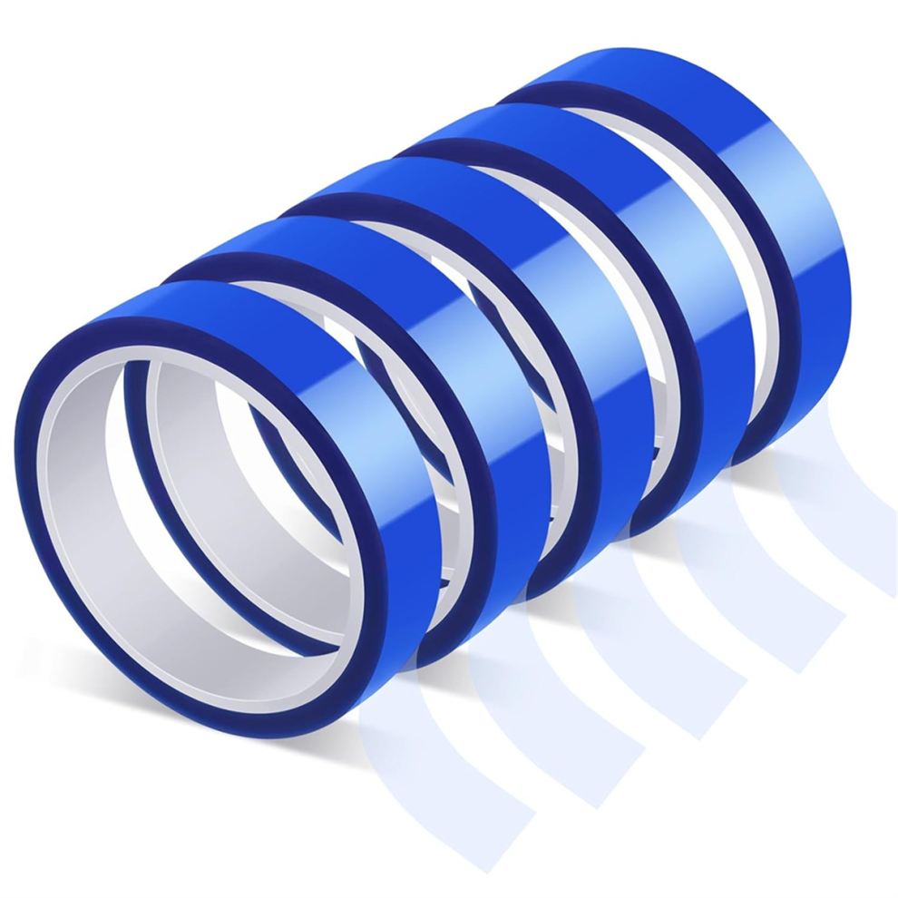 5 Rolls Heat Resistant Tape 20Mm X 30M (98Ft) Sublimation Transfer For Printer Electronic 4853961871129