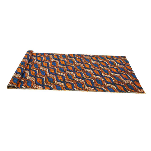 6 Yards African Polyester Wax Prints Fabric 1
