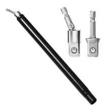 9/16inch Hollow Socket, Nut Driver with 0.64inch Hex Shank for Long Threaded Ceiling Bolts Fastening Applications