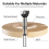 Industrial Grade Triangular Shank Carbide Wood Drill Bits Hole Opener Hinge Opening Tool Flat Wing 6