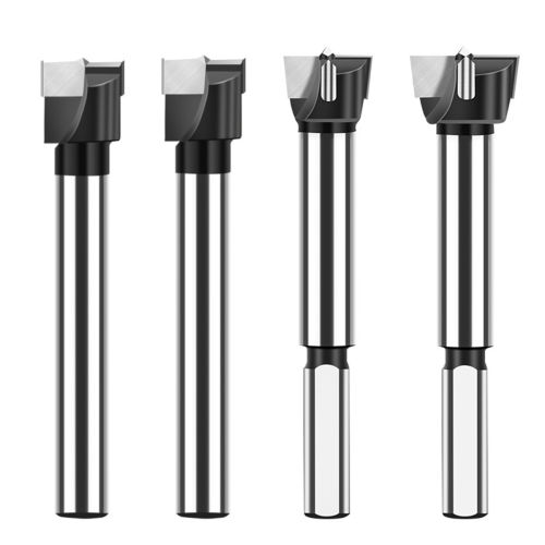 Triangular Shank Carbide Wood Drill Bits Hole Opener Hinge Opening Tool Flat Wing 1