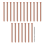25Pcs Copper Nails, 3.14 Inch Long Pure Nails Bulk with Drill Bit, Remove Stake Hardware for Trees 2