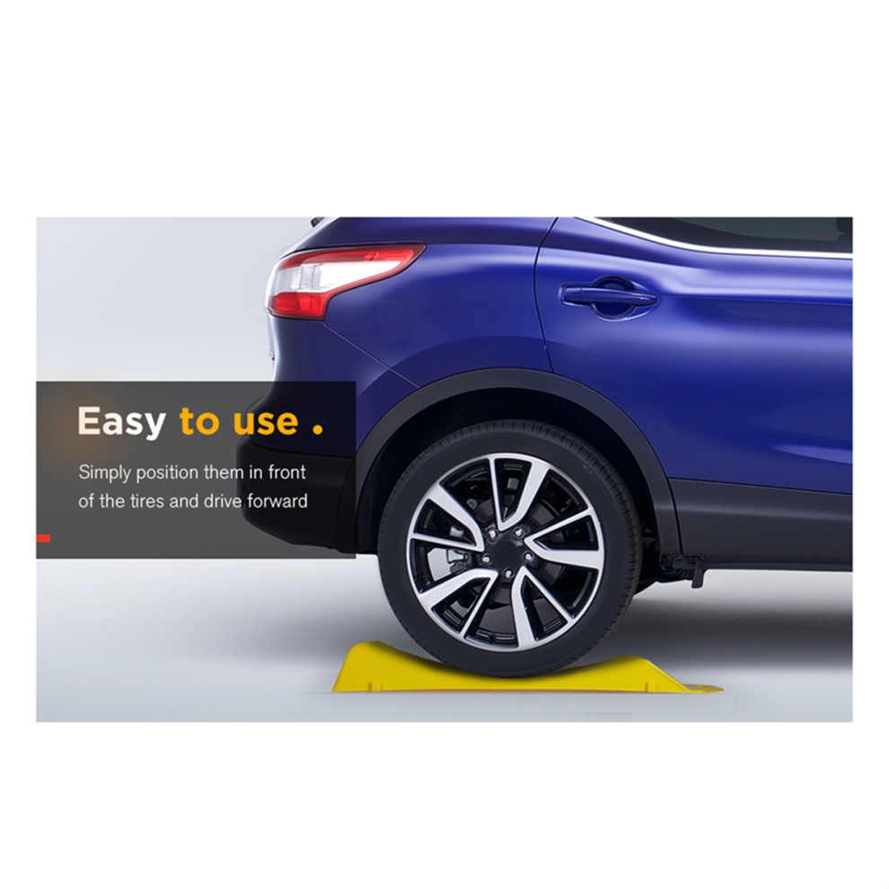 Wheels Tire Saver Ramps,Tire Anti-Slip Ramps Slip Resistant Load Bearing Capacity Tool for Heavy Duty Truck SUV,A-image-OPC-PJ8BTZD-NEW