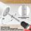 PVC Inside Cutter Tools Kit, Pipe for with Adjustable Depth Gauge Guide,for PVC/Wood/Soft Metal 6