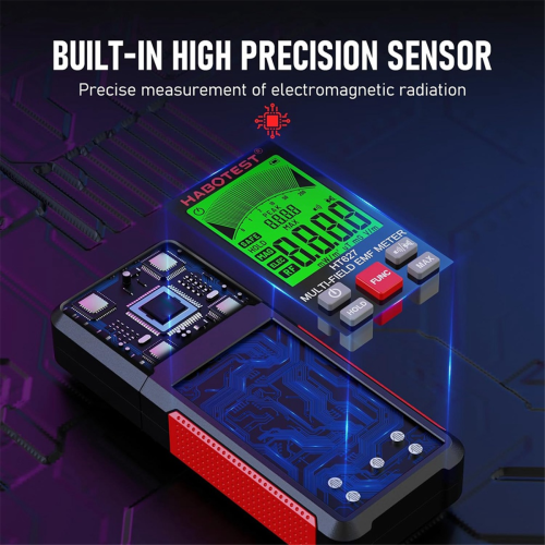 EMF Meter, Detector Electromagnetic Field Radiation for EF,MF,,WiFi Signal,EMF Reader Home 2