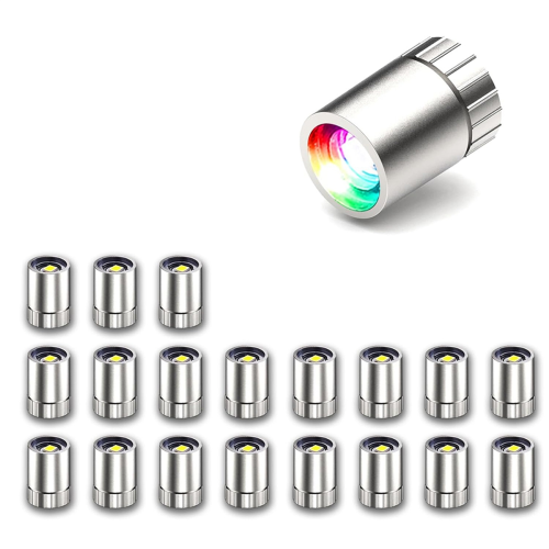 20 Pcs Miniature Led Lights,Tiny Lights for Hand Craft,Miniature Battery Powered, (Multi-Color Changing)