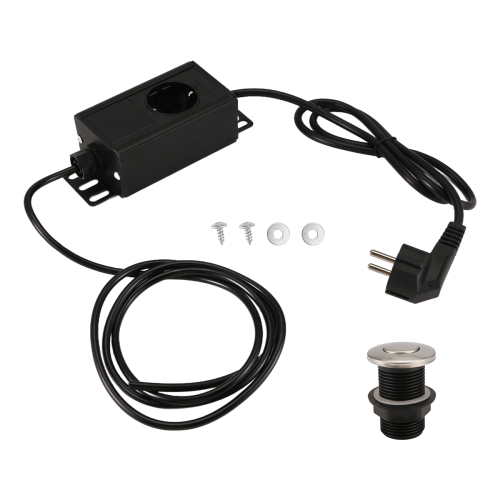 Garbage Disposal Air Switch Kit, Button, Waste Disposer On/Off EU Plug 2