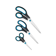 Westcott Easy Grip Scissor Set 130/200/255mm (Pack of 3)