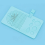 Guide Quilling Board Portable Knitting Paper Grid Winding Disc with Pins Storage Box Blue 4