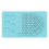 Guide Quilling Board Portable Knitting Paper Grid Winding Disc with Pins Storage Box Blue 3