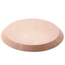 Round Pottery Tools Ceramic Plate Forming Mold Wooden Density Printing Blank Stripping Mud Tool