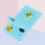 Guide Quilling Board Portable Knitting Paper Grid Winding Disc with Pins Storage Box Blue 5
