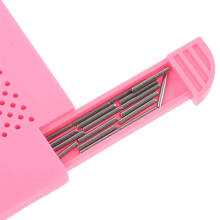 Paper Quilling Board Knitting Tool Grid Husking with Pins Pink