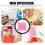 Paper Quilling Board Knitting Tool Grid Husking with Pins Pink 6