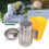 Bee Beehive Fogging Machine Smoke Smoker Plastic Blast Board Honeycomb Frame Beekeeping Tool Accessories 5